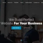 Lean One Page Portfolio Wordpress Theme 1