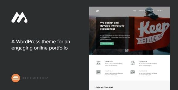 Meth A Minimal One Page Portfolio Theme 2.2.0