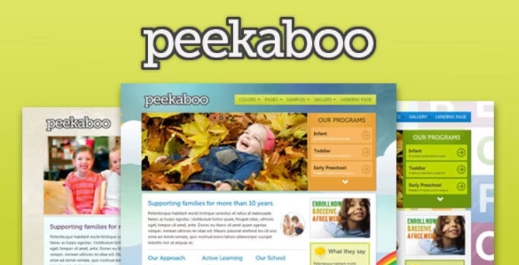 Pekaboo Children Wordpress Theme 2.0