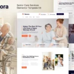 Senora – Senior Care Services Elementor Template Kit