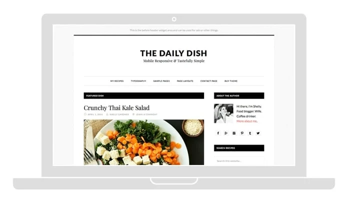 Studiopress Daily Dish Pro Theme 1.1.2