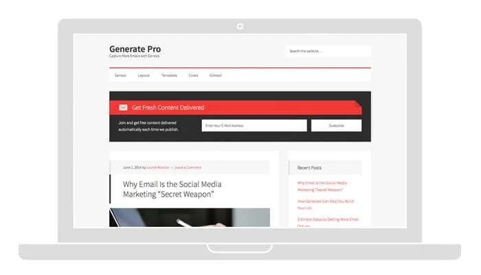 Studiopress Generate Pro Theme 2.1.1