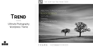 Trend Photography Wordpress Theme 3.7.1