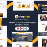 Rection – Construction Company WordPress Theme