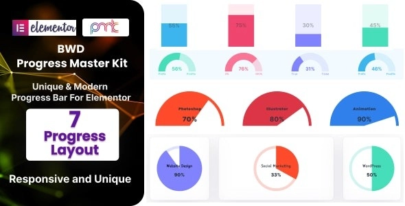 BWD Progress Master Kit Addon For Elementor