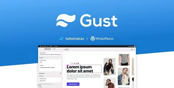 GUST PRO BUILD WEBSITES WITH WORDPRESS & TAILWIND CSS