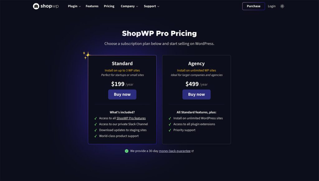 ShopWP Pro – Sell Shopify Products on WordPress.
