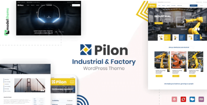 Pilon – Industrial & Factory WordPress Theme