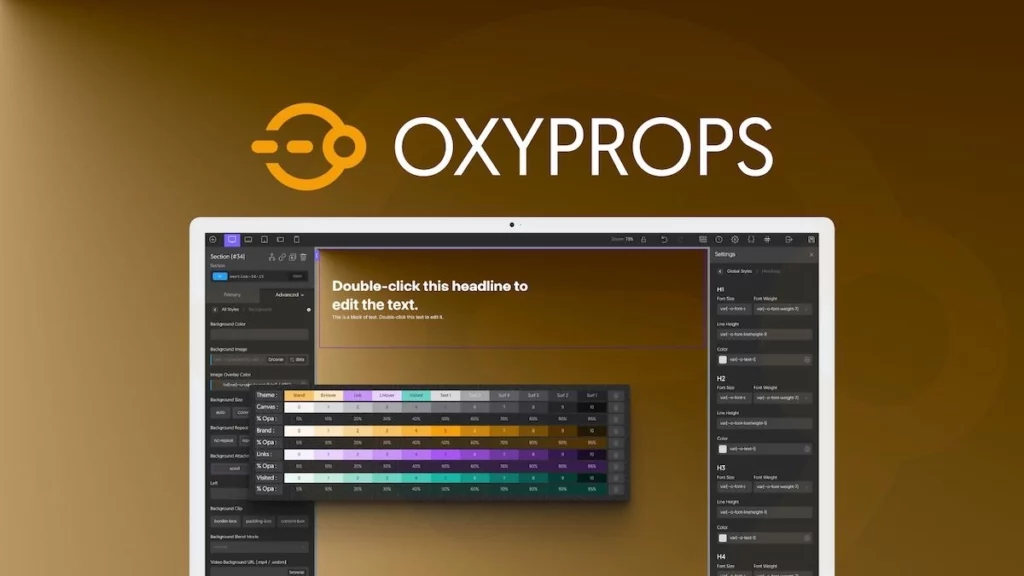 OxyProps – Modern CSS Framework For Building Your WordPress Site 1.12.1