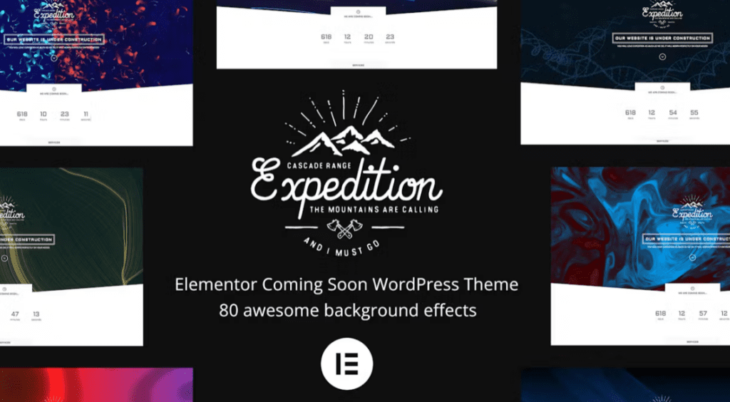 Expedition – Elementor Coming Soon WordPress Theme 4.0.0
