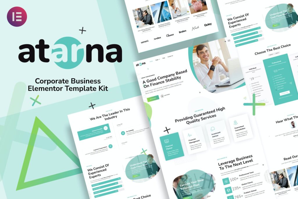 Atarna – Corporate Business Elementor Template Kit