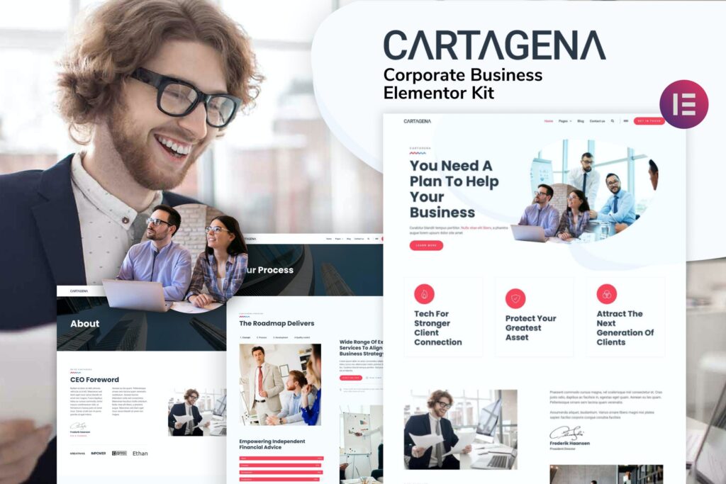 Cartagena – Corporate Business Elementor Template Kit