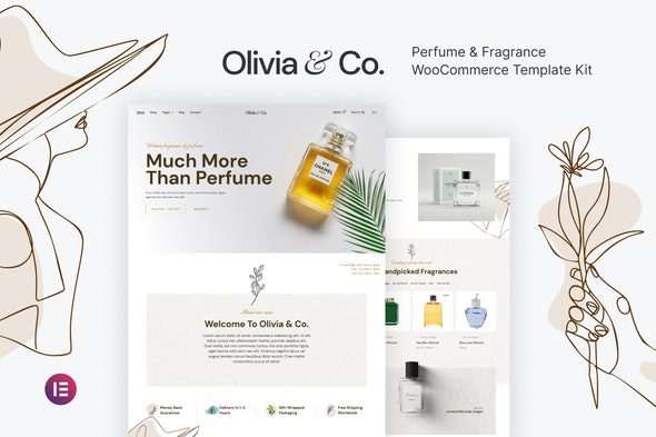 Download Wwfmvdl Olivia & Co – Perfume & Fragrance Woocommerce Template Kit Original Themefore..