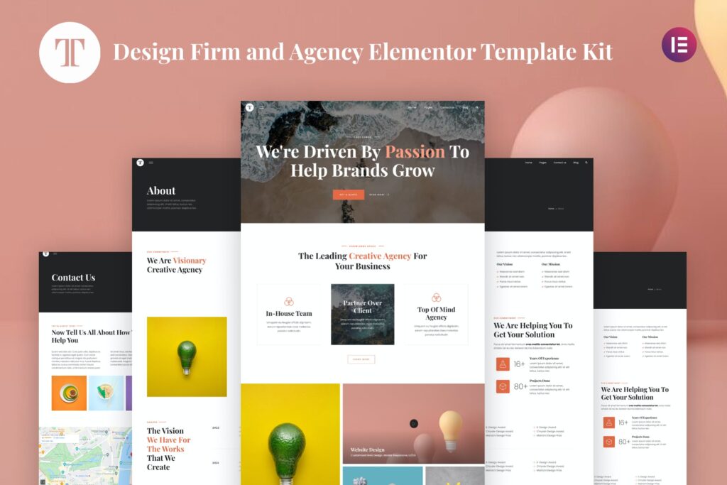Terrano – Design Firm &amp; Agency Elementor Template Kit