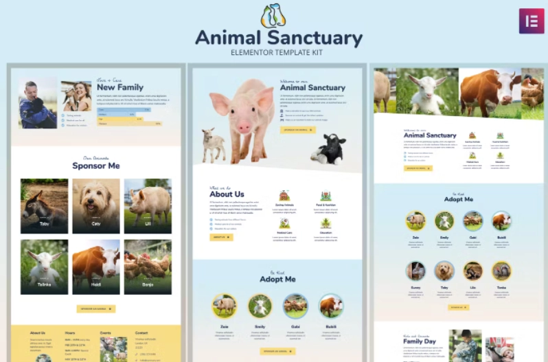 Animal Sanctuary Non Profit Template Kit 96 1650805075 1