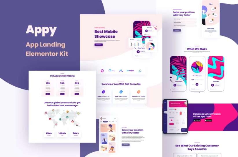 Appy Saas And App Landing Page Elementor Template Kit 61 1650656790 1