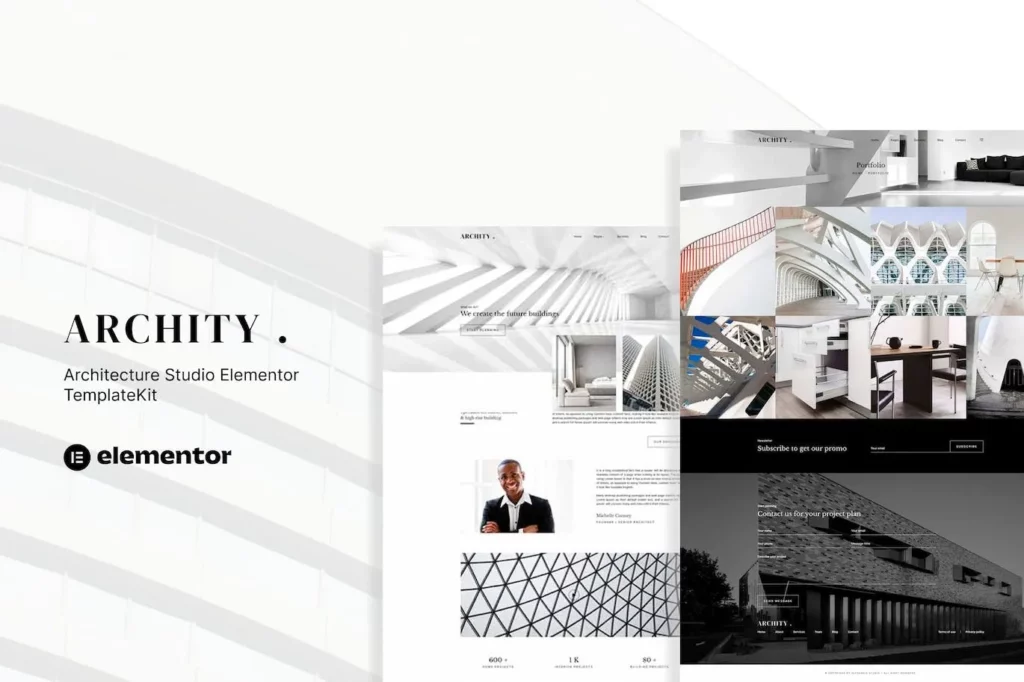 Archity – Architecture Studio Elementor Template Kit