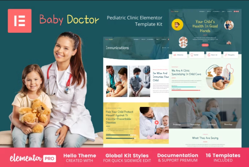 Baby Doctor Pediatric Clinic Elementor Template Kit 52 1652279353 1