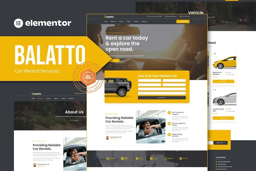 Balatto Car Rental Company Elementor Pro Template Kit 23 1696332525 1