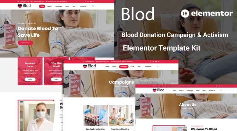 Blod Blood Drive And Donation Campaigns Elementor Template Kit 14 1653742238 1