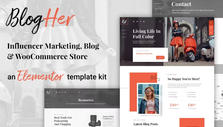 Blogher Influencer Marketing Elementor Template Kit 8 1654544591 1