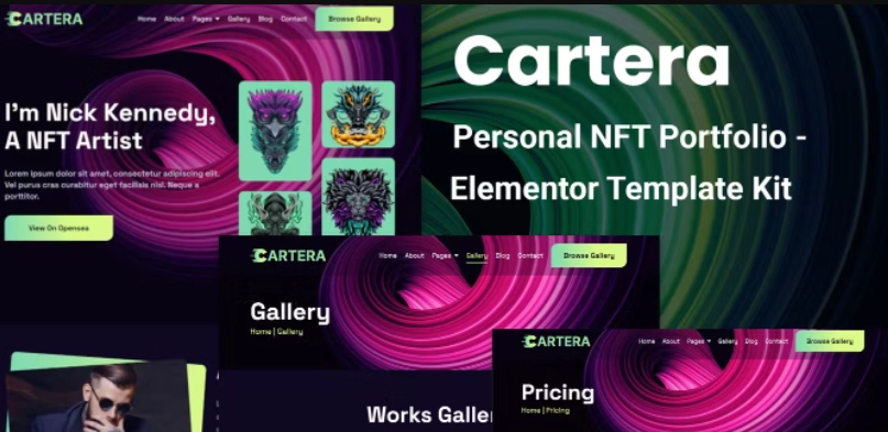 Cartera Personal Nft Portfolio Elementor Template Kit 92 1653484514 1