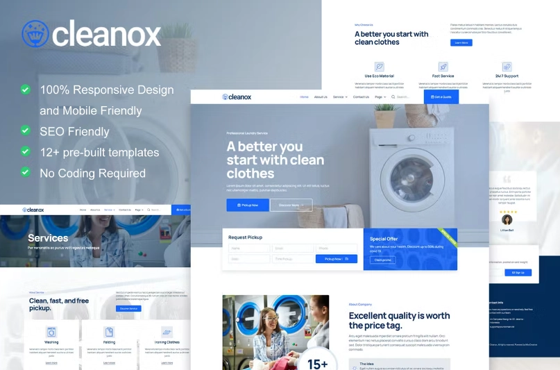 Cleanox Laundry Service Elementor Template Kit 94 1654466457 1