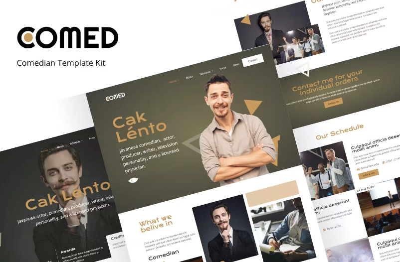 Comed Comedian Elementor Template Kit 6 1654539254 1