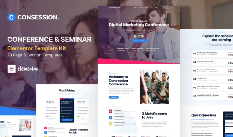 Consession Conference And Seminar Elementor Template Kit 48 1653824416 1