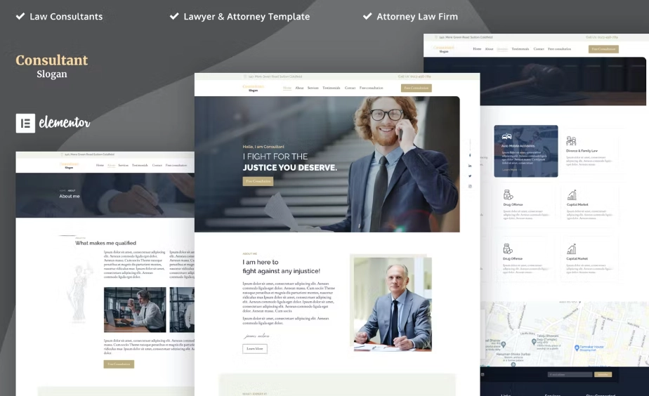 Consultants Lawyer And Attorney Elementor Template Kits 75 1650280921 1