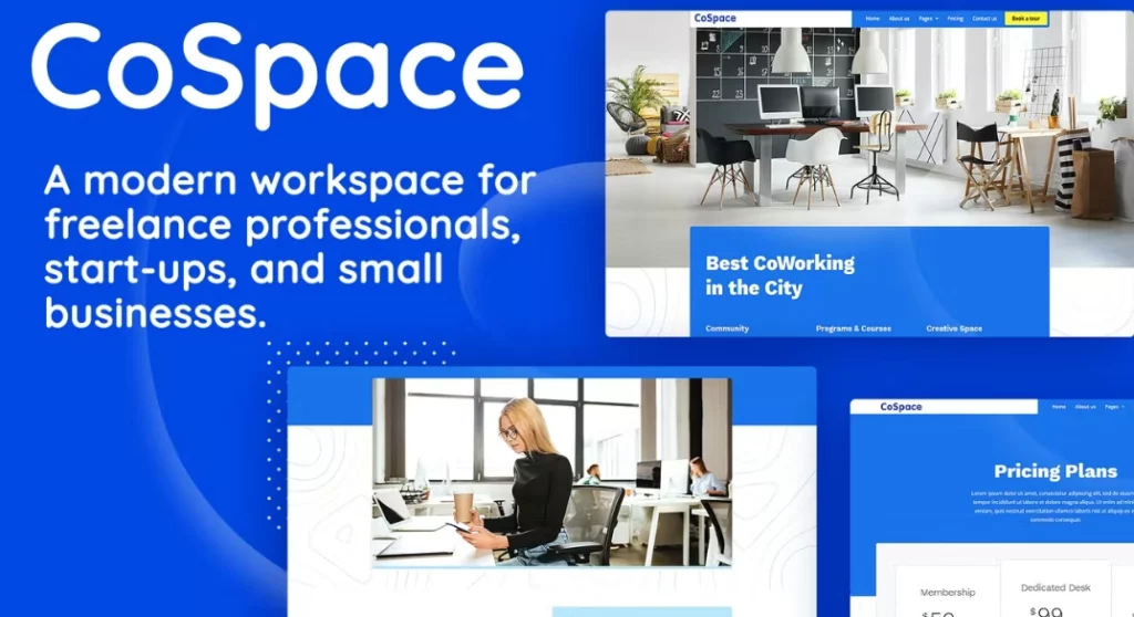 CoSpace Coworking – Modern Workspace
