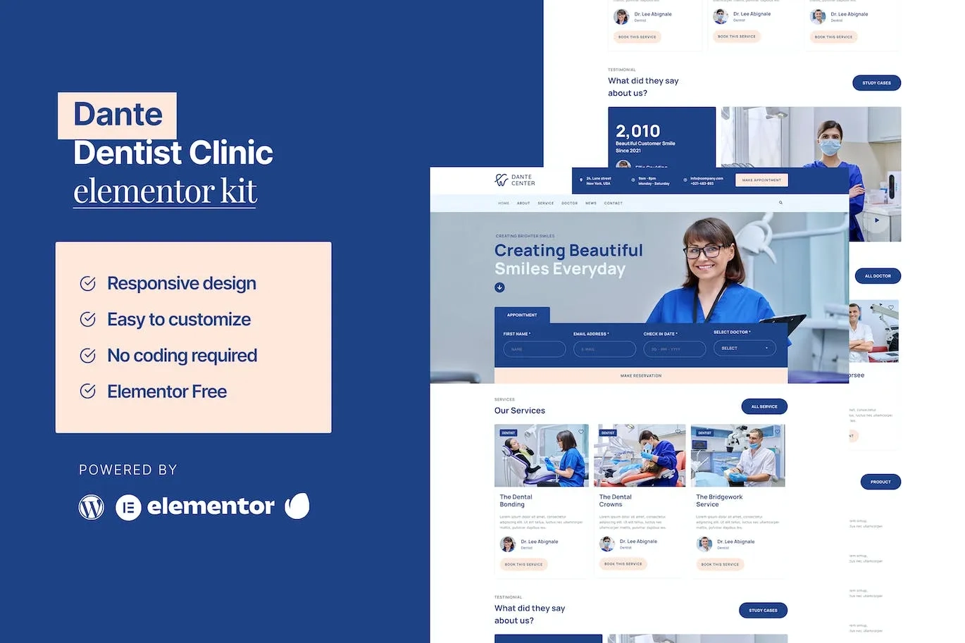 Dante Dentist And Dental Clinic Elementor Template Kit 52 1696585769 1