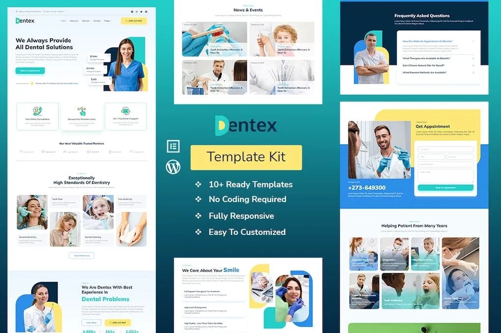 Dentex Dentist And Dental Care Elementor Template Kit 74 1696245574 1