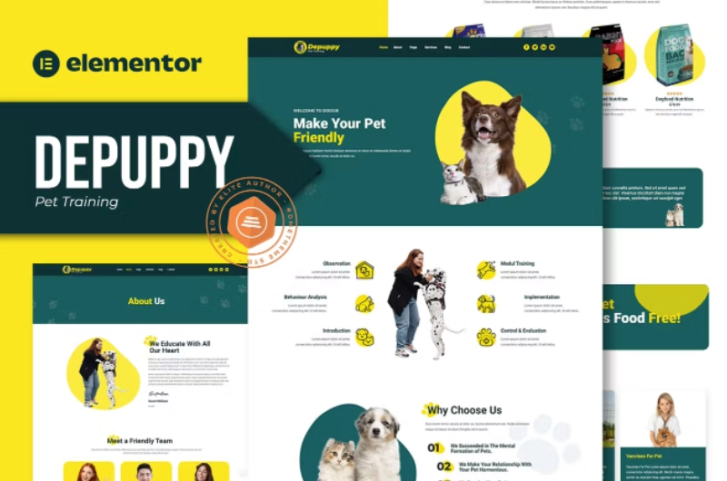 Depuppy Pet Training Elementor Template Kit 5 1652455691 1