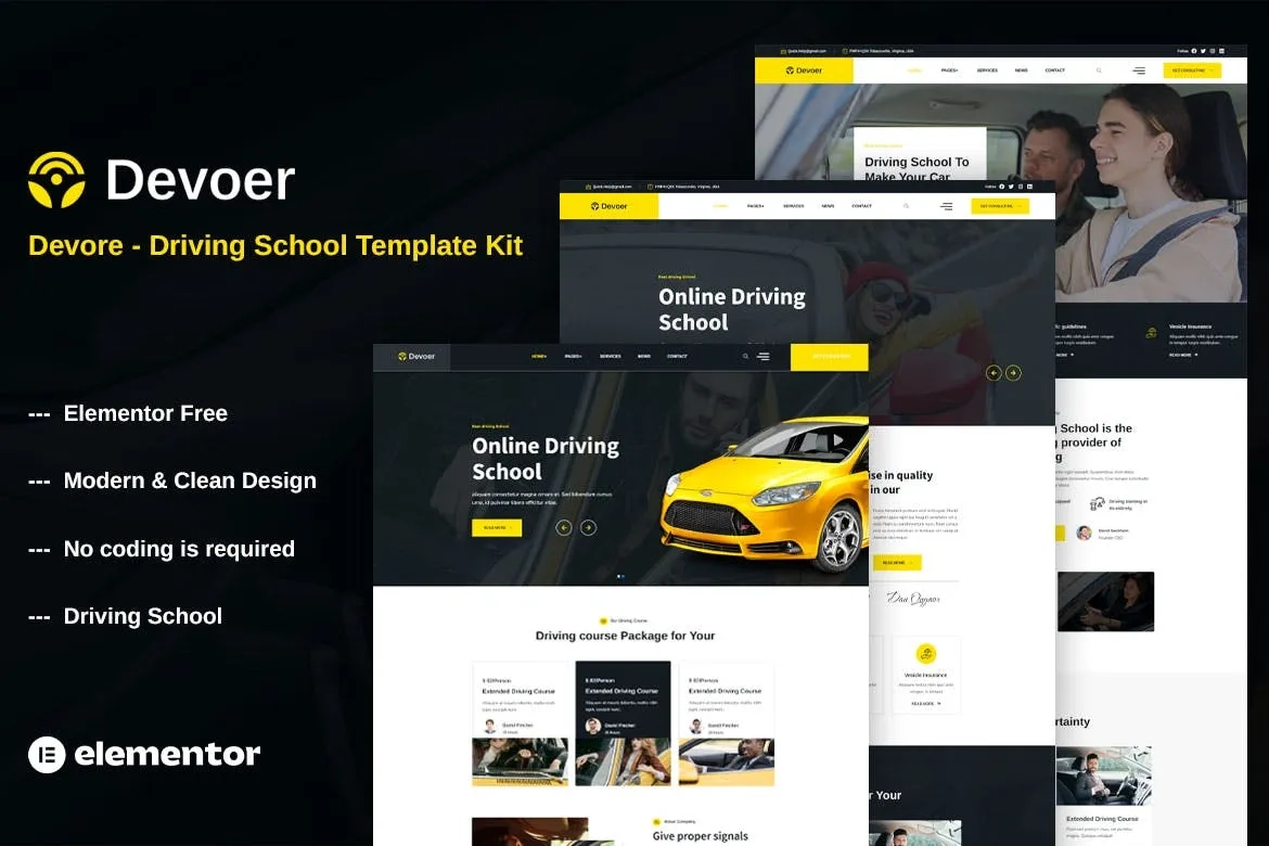 Devore Driving School Elementor Template Kit 28 1697451765 1