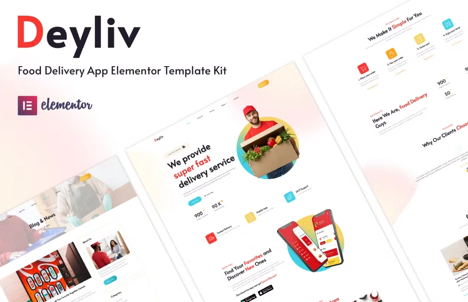 Deyliv Food Delivery App Elementor Template Kit 93 1650280813 1