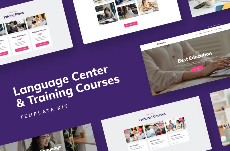 Distance Education Language Center And Training Courses Template Kit 98 1654424634 1