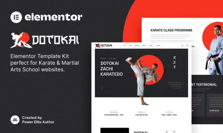 Dotokai Karate And Martial Arts School Elementor Template Kit 54 1652543364 1