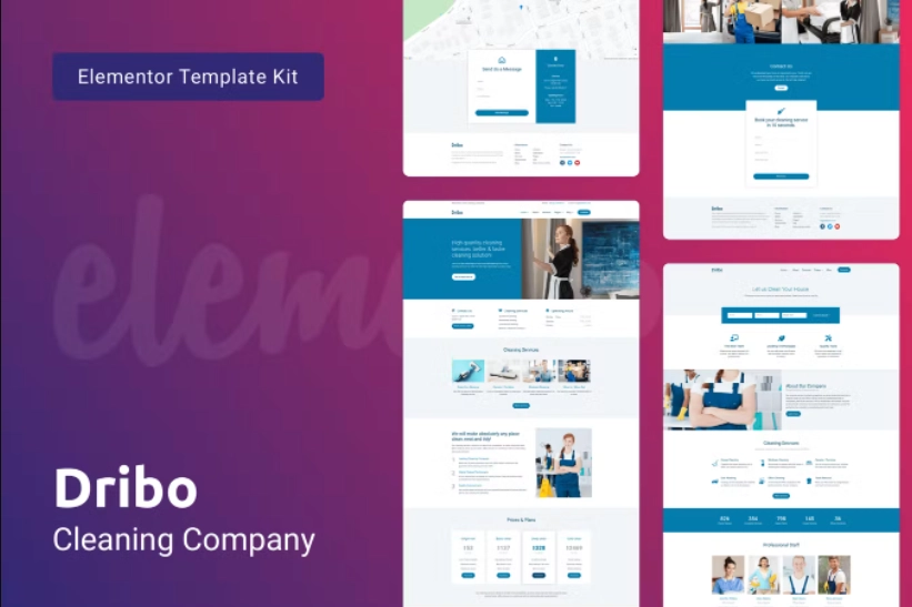 Dribo Cleaning Company Template Kit For Elementor 98 1650742718 1