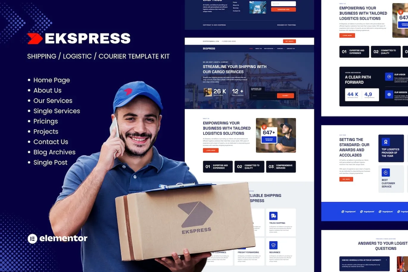 Ekspress Logistic Shipping And Courier Template Kit 96 1696588790 1