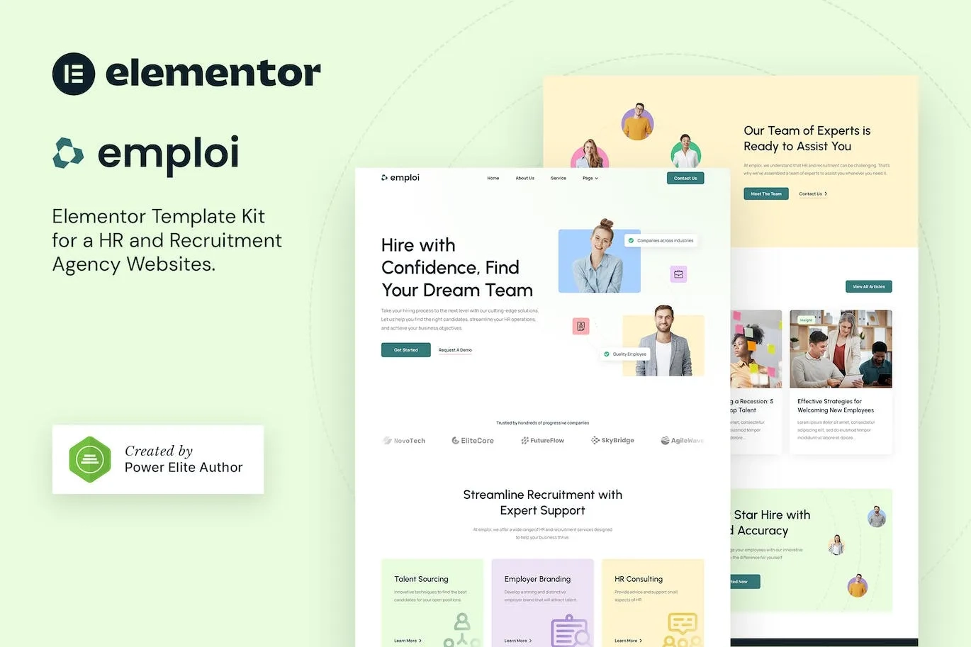 Emploi Human Resources And Recruitment Agency Elementor Template Kit 37 1696589800 1