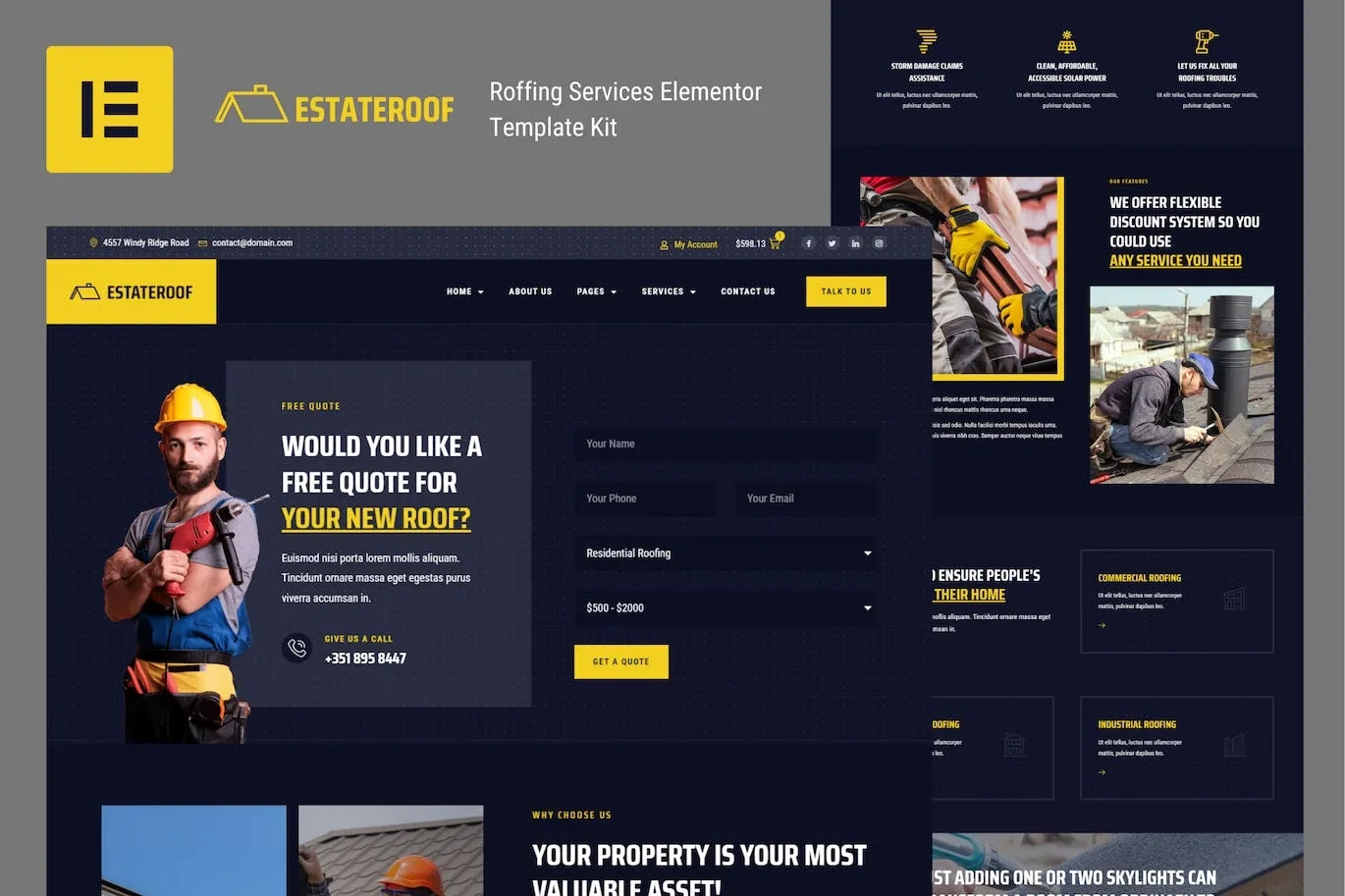 Estateroof Roofing Services Elementor Template Kit 6 1696845924 1