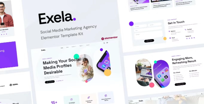 Exela Social Media Marketing Agency Elementor Template Kit 35 1652965121 1