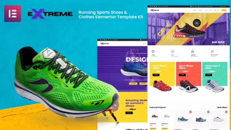 Extreme Running Sports Shoes And Clothes Elementor Template Kit 14 1653656894 1