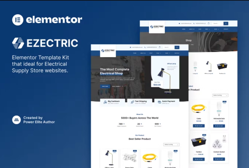 Ezectric Electrical Supply Store Elementor Template Kit 45 1652286616 1