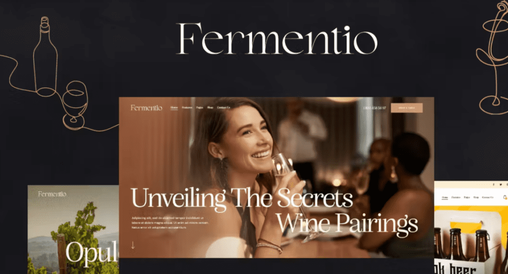 Fermentio – Brewery / Winery / Pub / Restaurant WordPress Theme 1.0.0