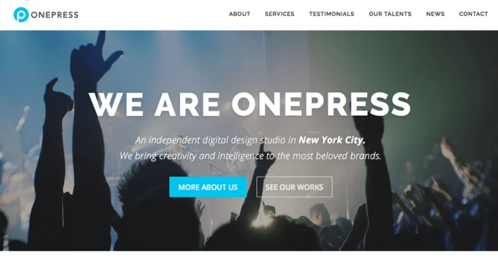 FameThemes OnePress WordPress Theme 2.0.6