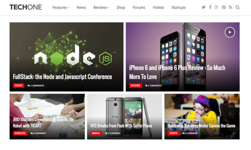 FameThemes Techone WordPress Theme 1.0.5