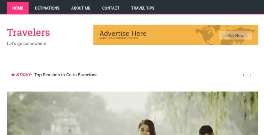 FameThemes Travelers Pro WordPress Theme 1.1.3