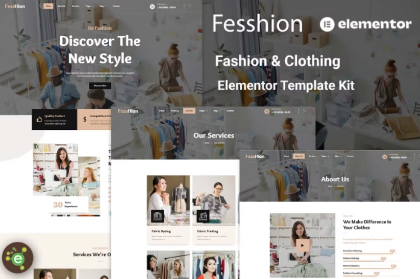 Fesshion Fashion And Clothing Elementor Template Kit 48 1652286135 1